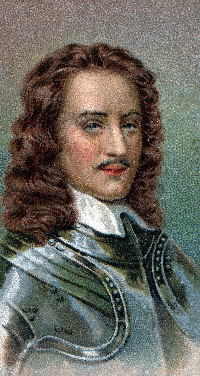 Porträt von John Hampden von English School