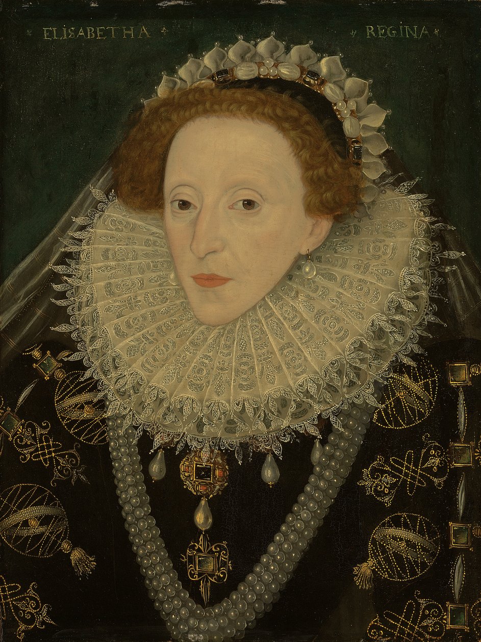 Porträt von Königin Elizabeth I. von English School