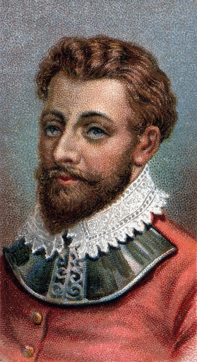 Porträt von Sir Francis Drake von English School