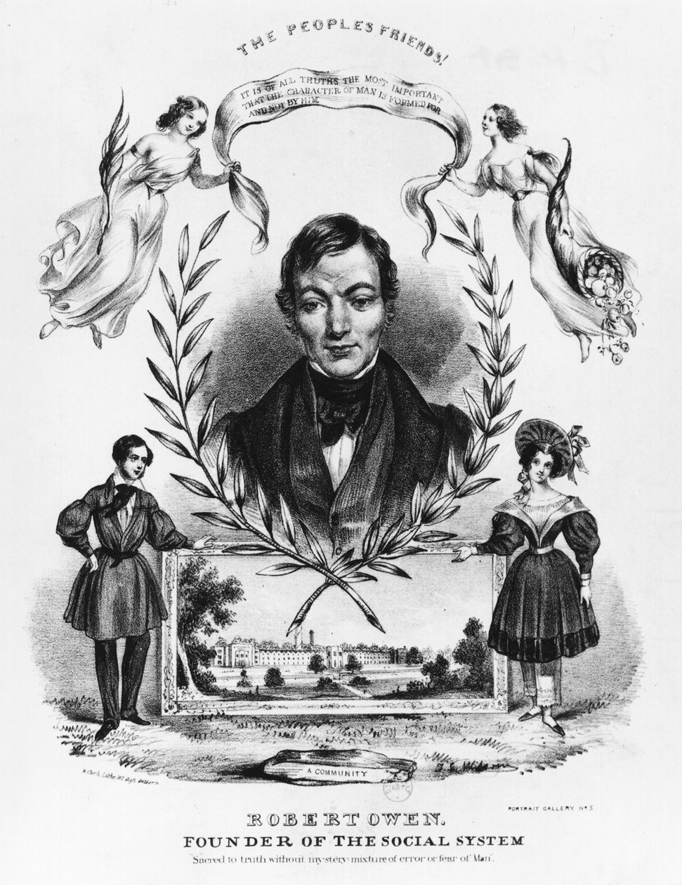 Robert Owen (1771-1858) von English School