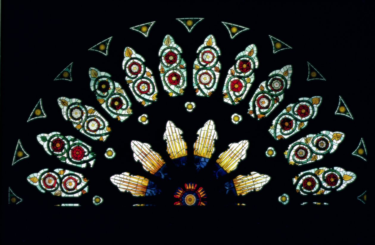 Rosettenfenster von English School