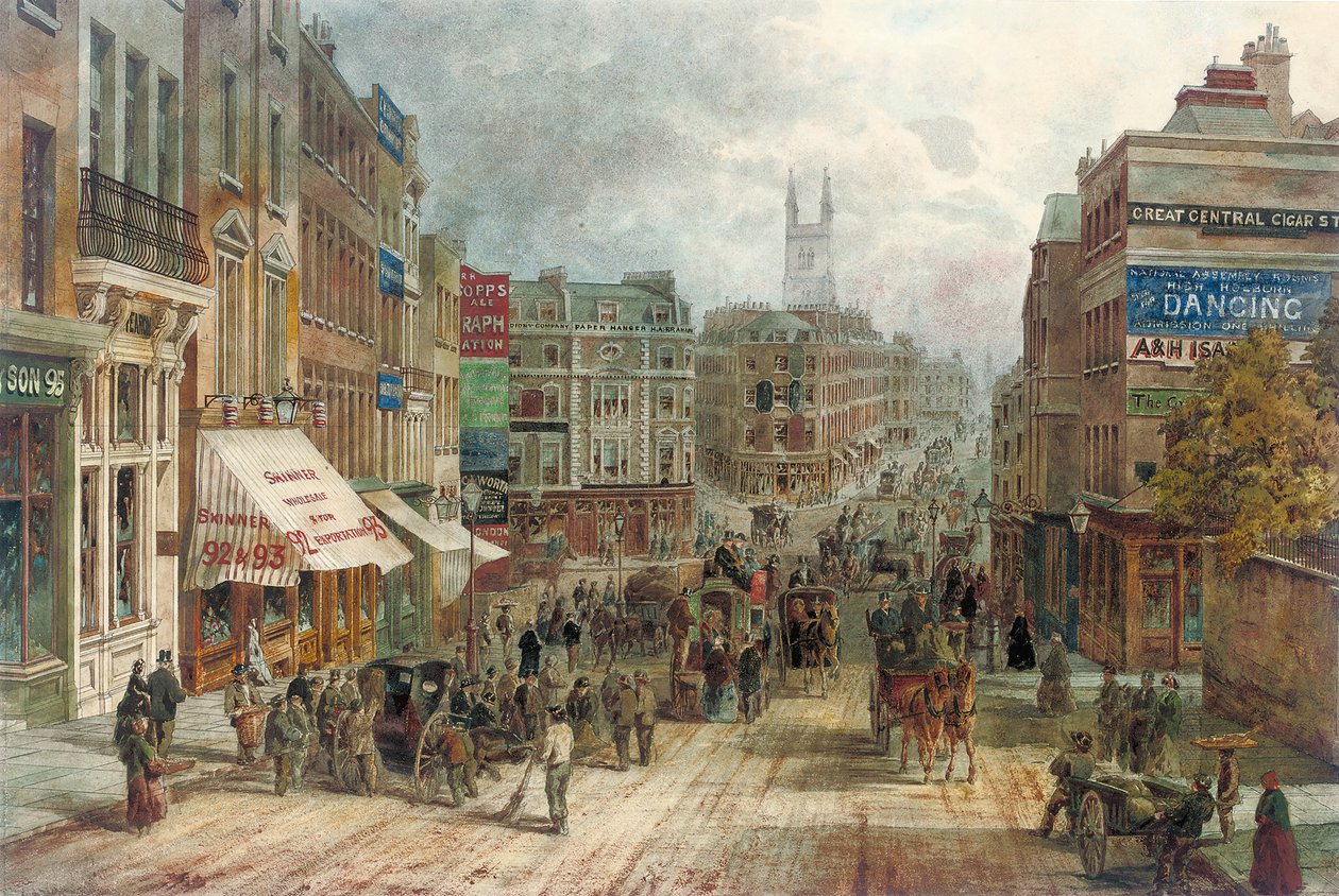 Snow Hill, Holburn, London von English School