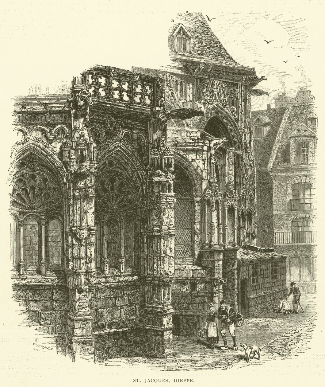 St. Jacques, Dieppe von English School