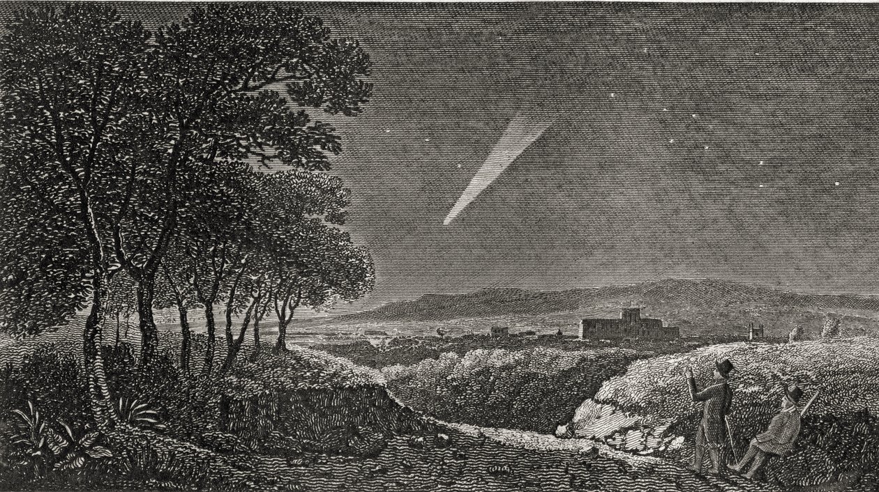 Der Große Komet von 1811 von English School