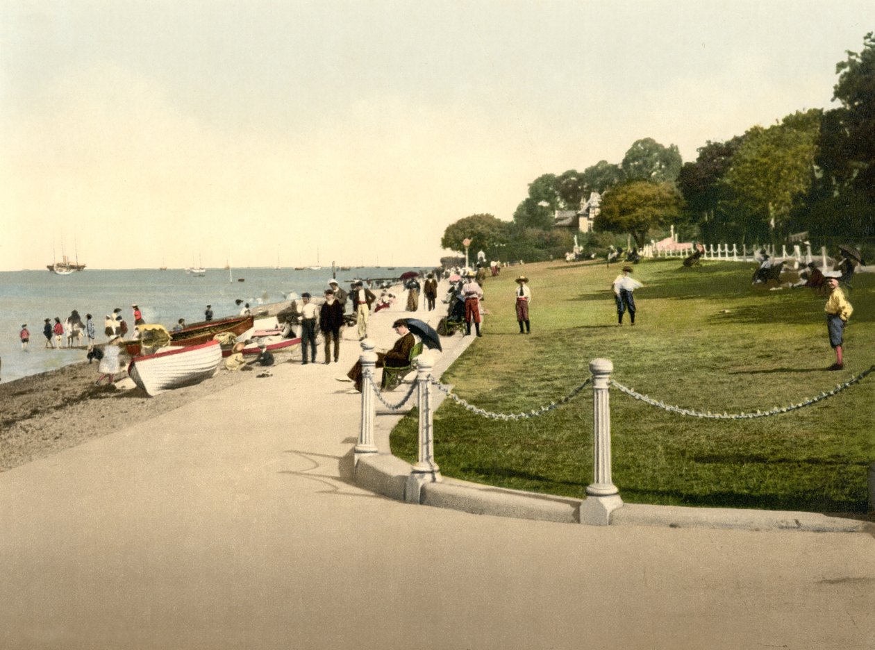 Blick auf Cowes von English School