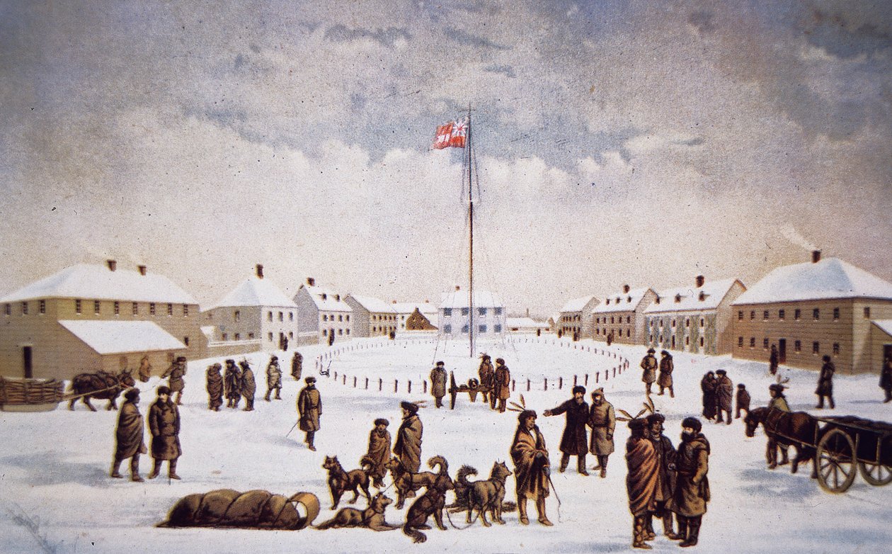 Ansicht von Fort Garry von English School