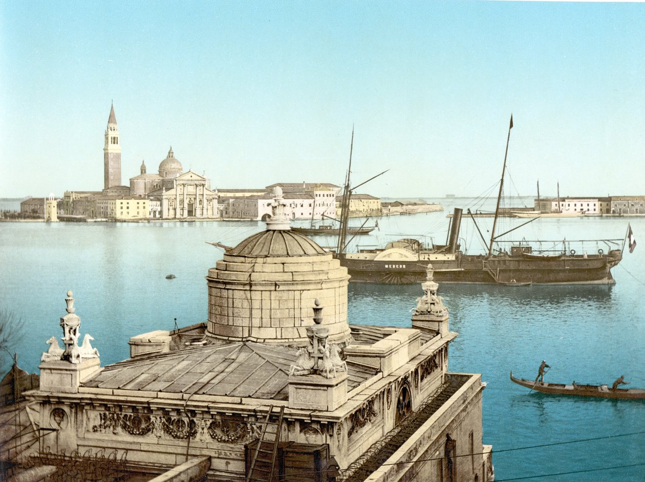 Blick auf Venedig von English School