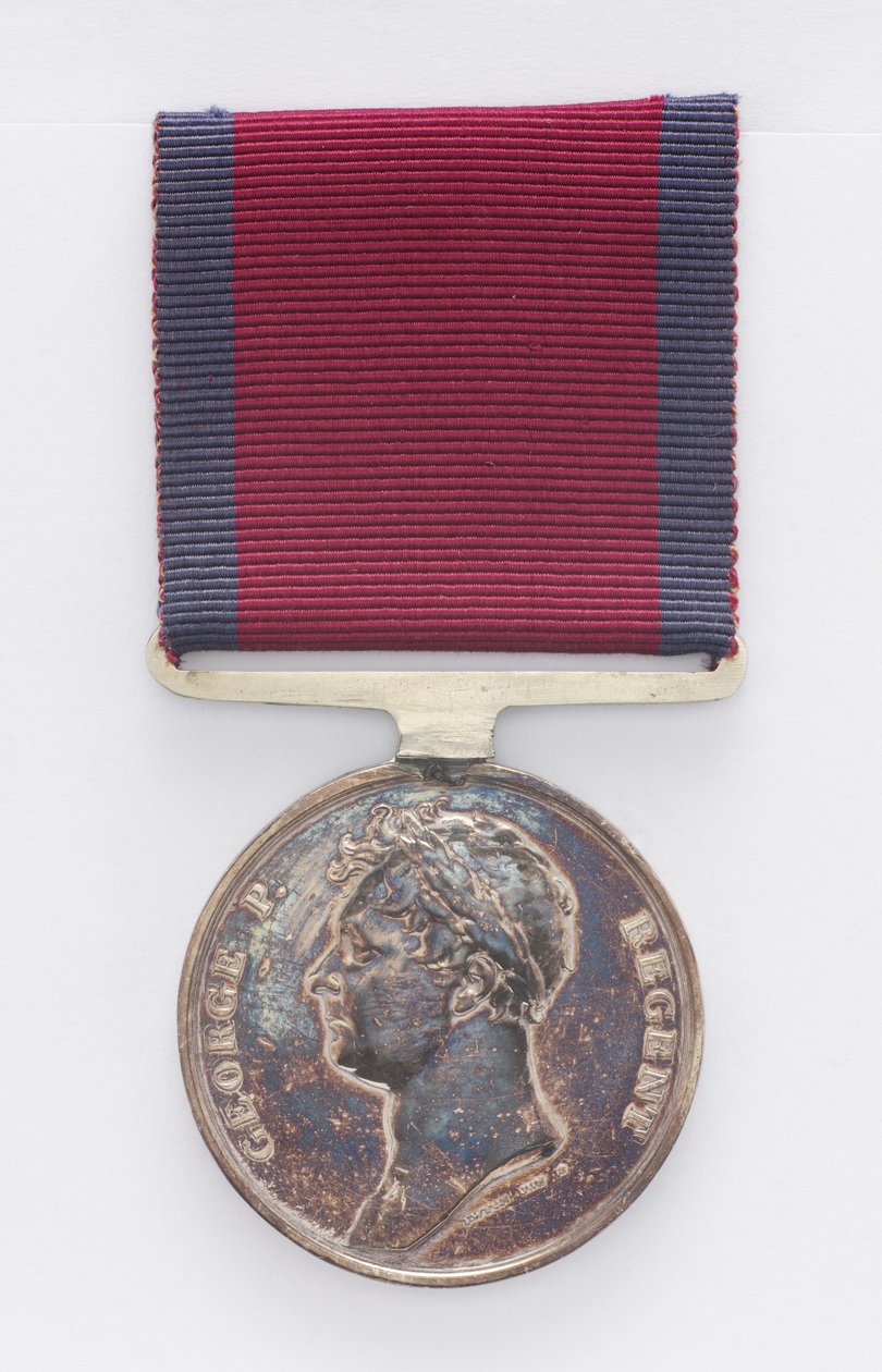 Waterloo-Medaille von English School