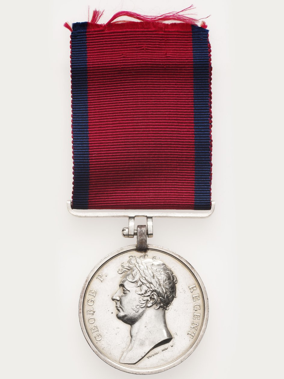 Waterloo-Medaille von English School