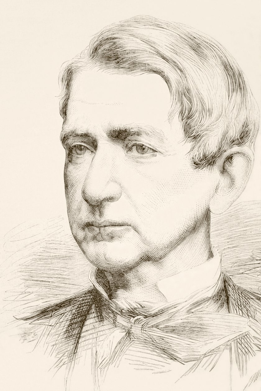 William Henry Seward, Sr. (Litho) von English School