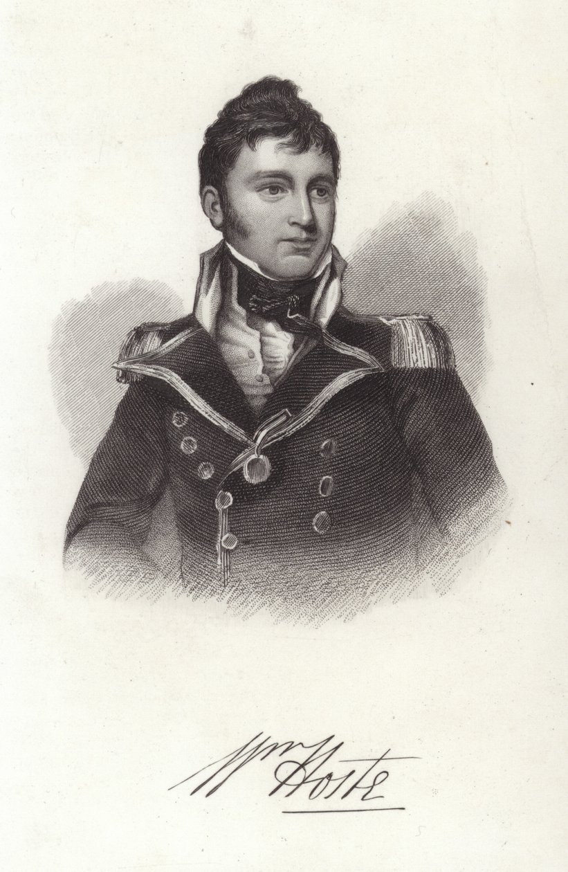 William Hoste, britischer Marineoffizier von English School