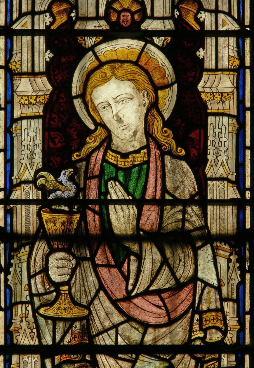 Fenster Ew, hl. Johannes von English School