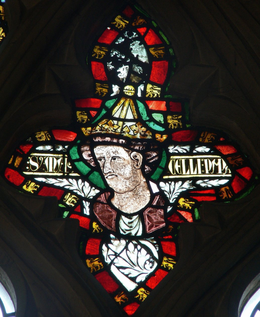 Fenster mit St. Marcellus von English School