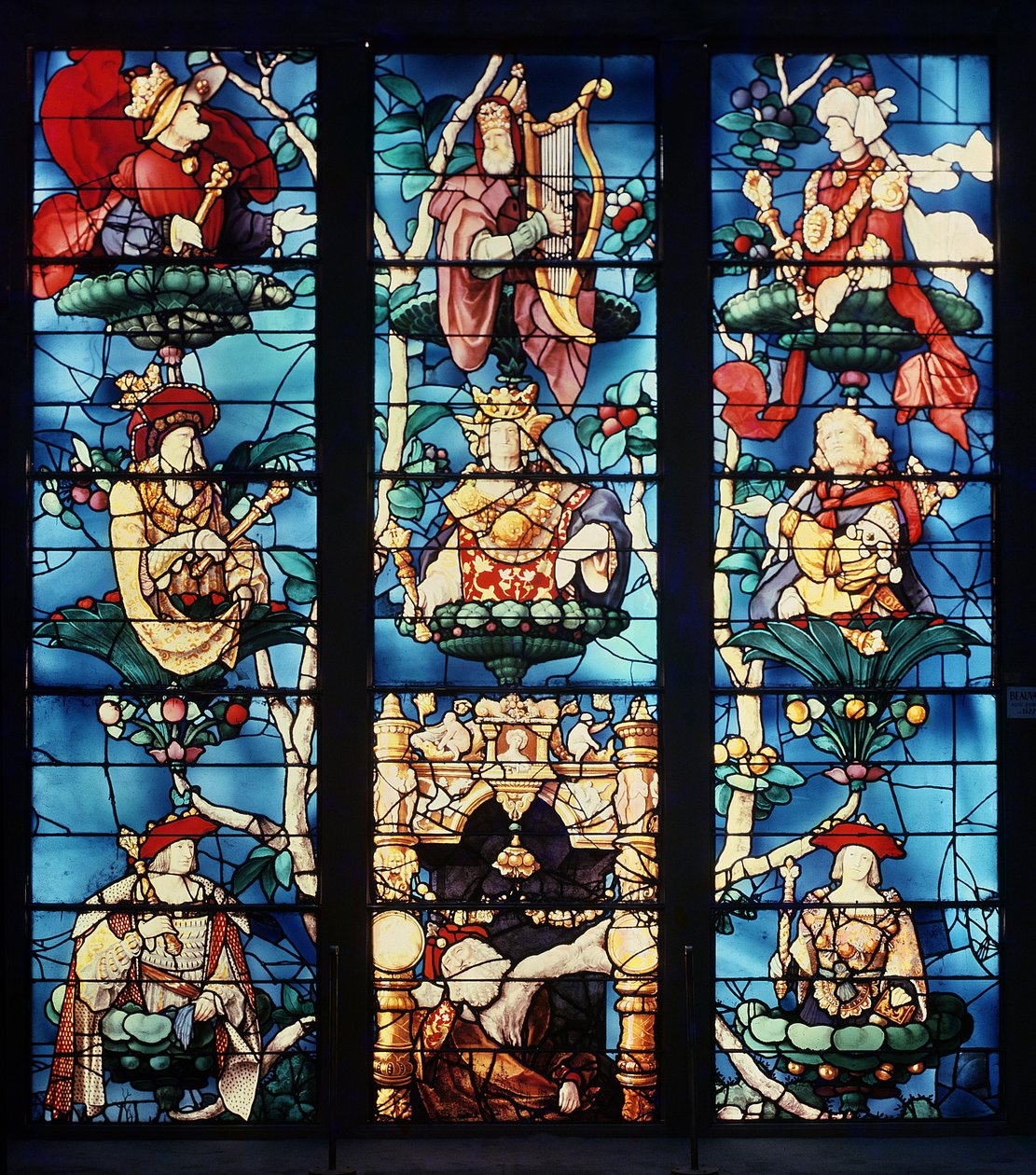 Baum Jesse, 1522-24 von Engrand Leprince