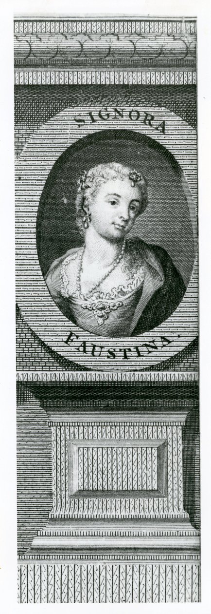 Faustina Bordoni (1697-1781) von Enoch Seeman