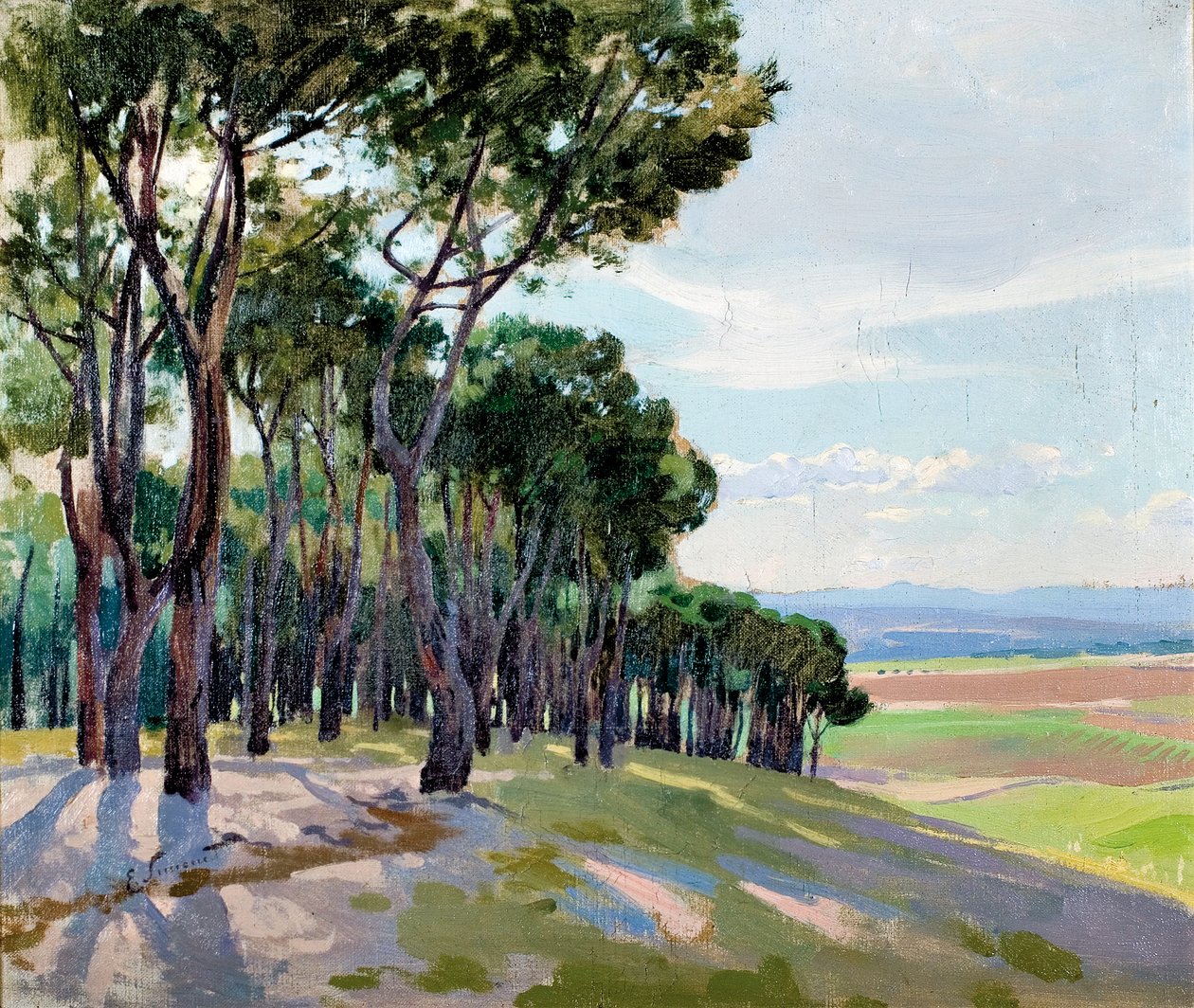 Landschaft von La Moncloa von Enrique Simonet