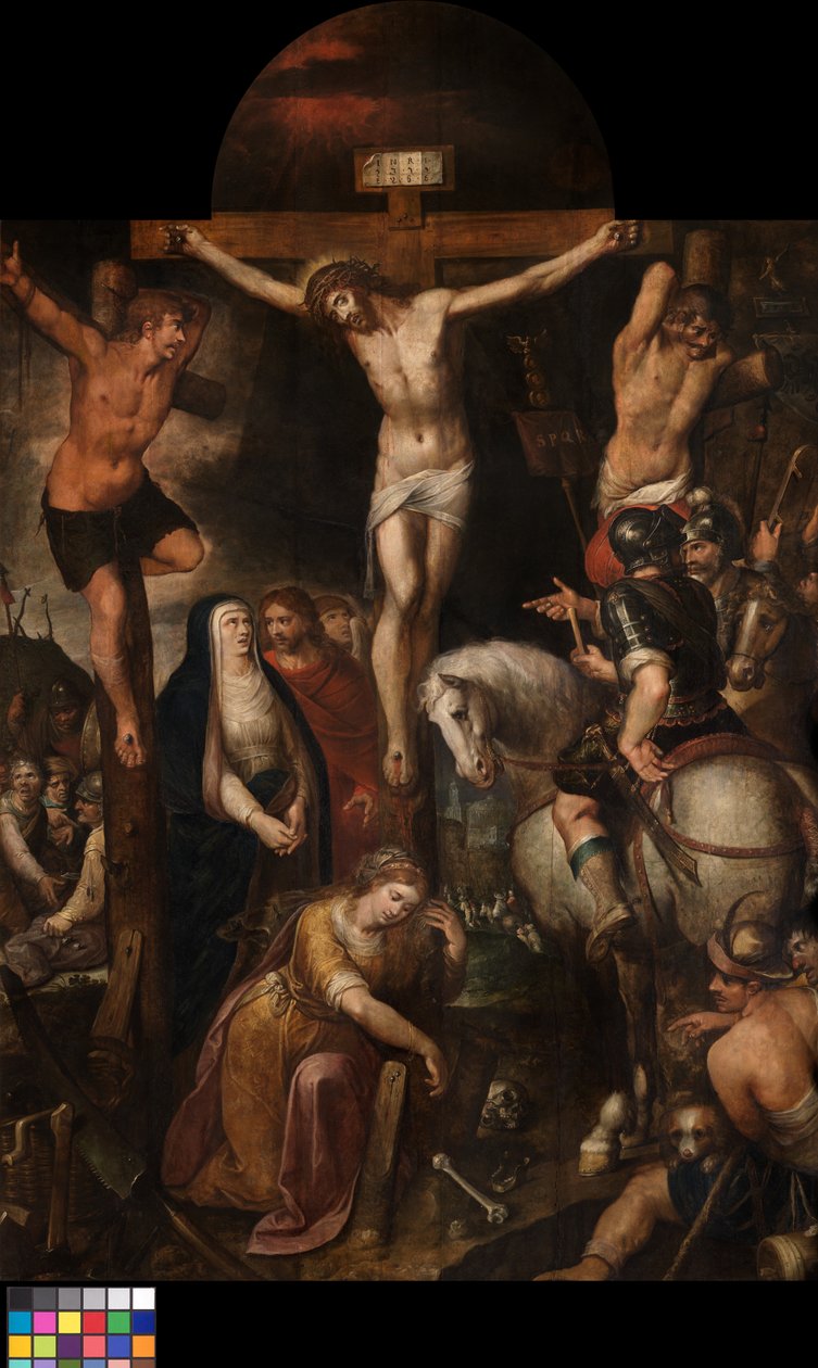Die Kreuzigung von Erasmus Quellinus