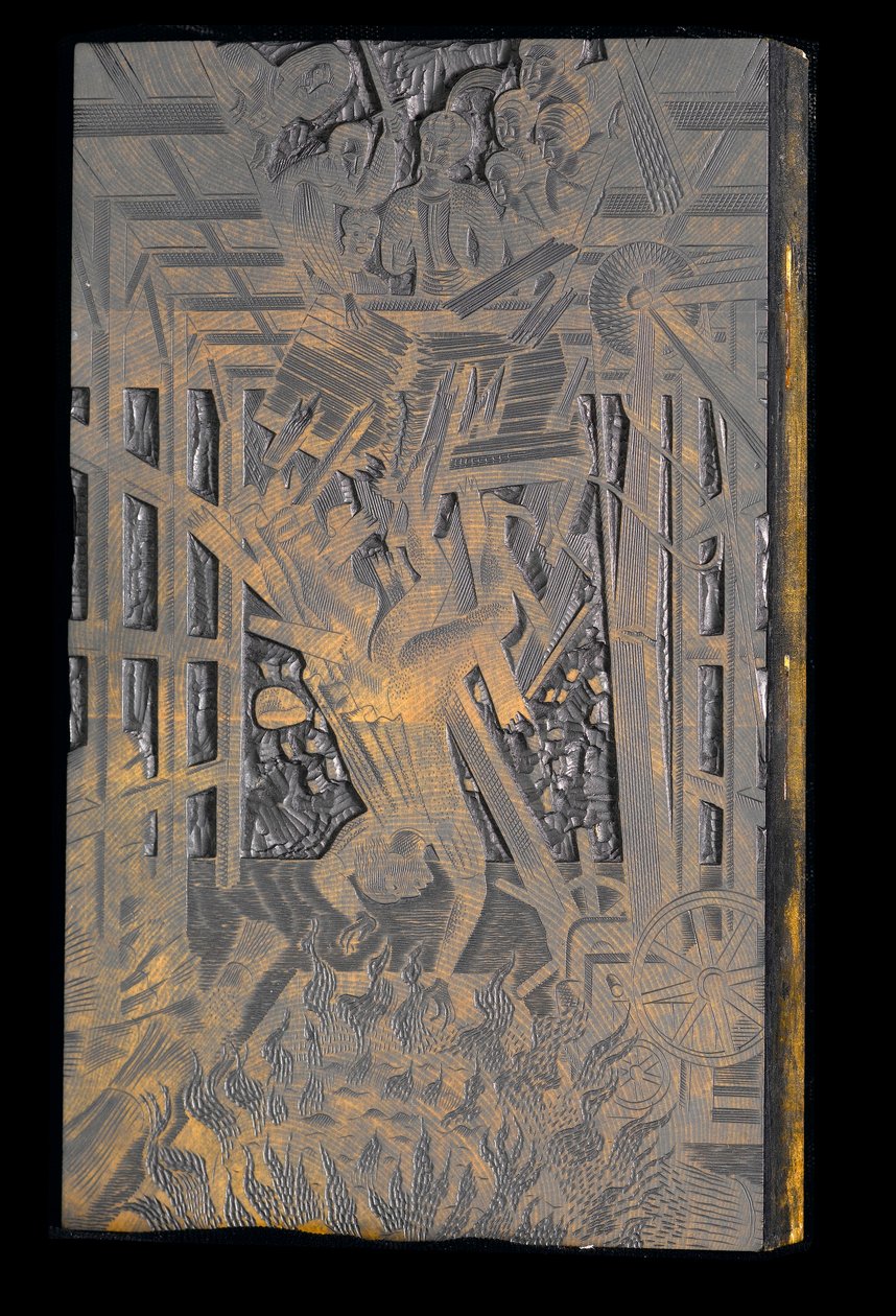 Die berühmte Tragödie des reichen Juden von Malta, 1933 von Eric Ravilious