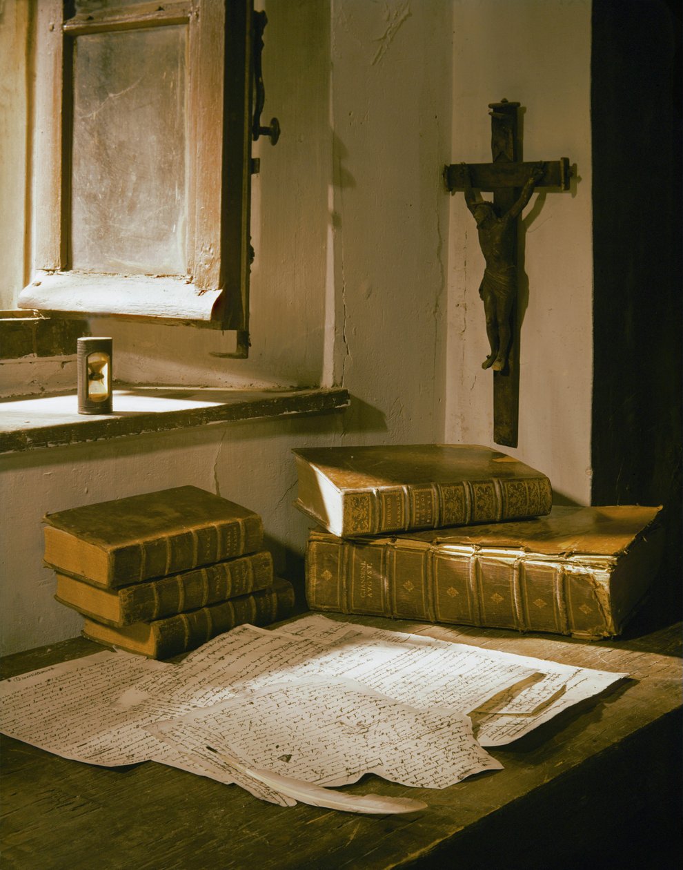 Blaise Pascals Schreibtisch von Erich Lessing