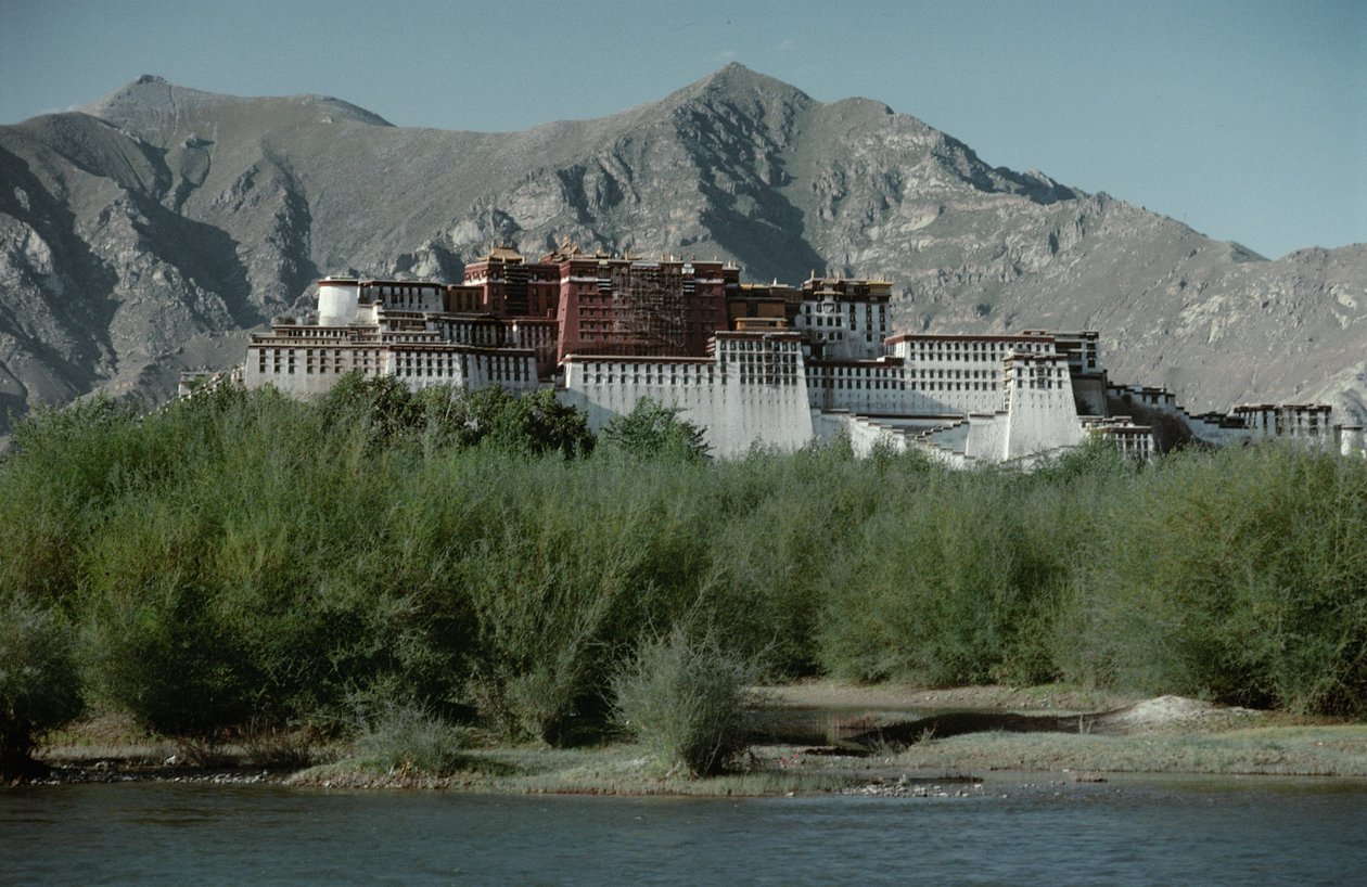 Potala-Palast, Lhasa, Tibet von Erich Lessing