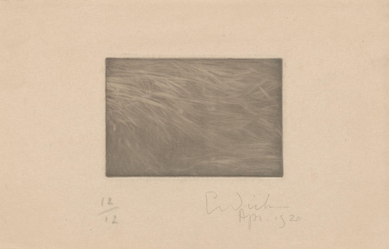 Abstrakte Komposition von Erich Wichmann (signed by artist)