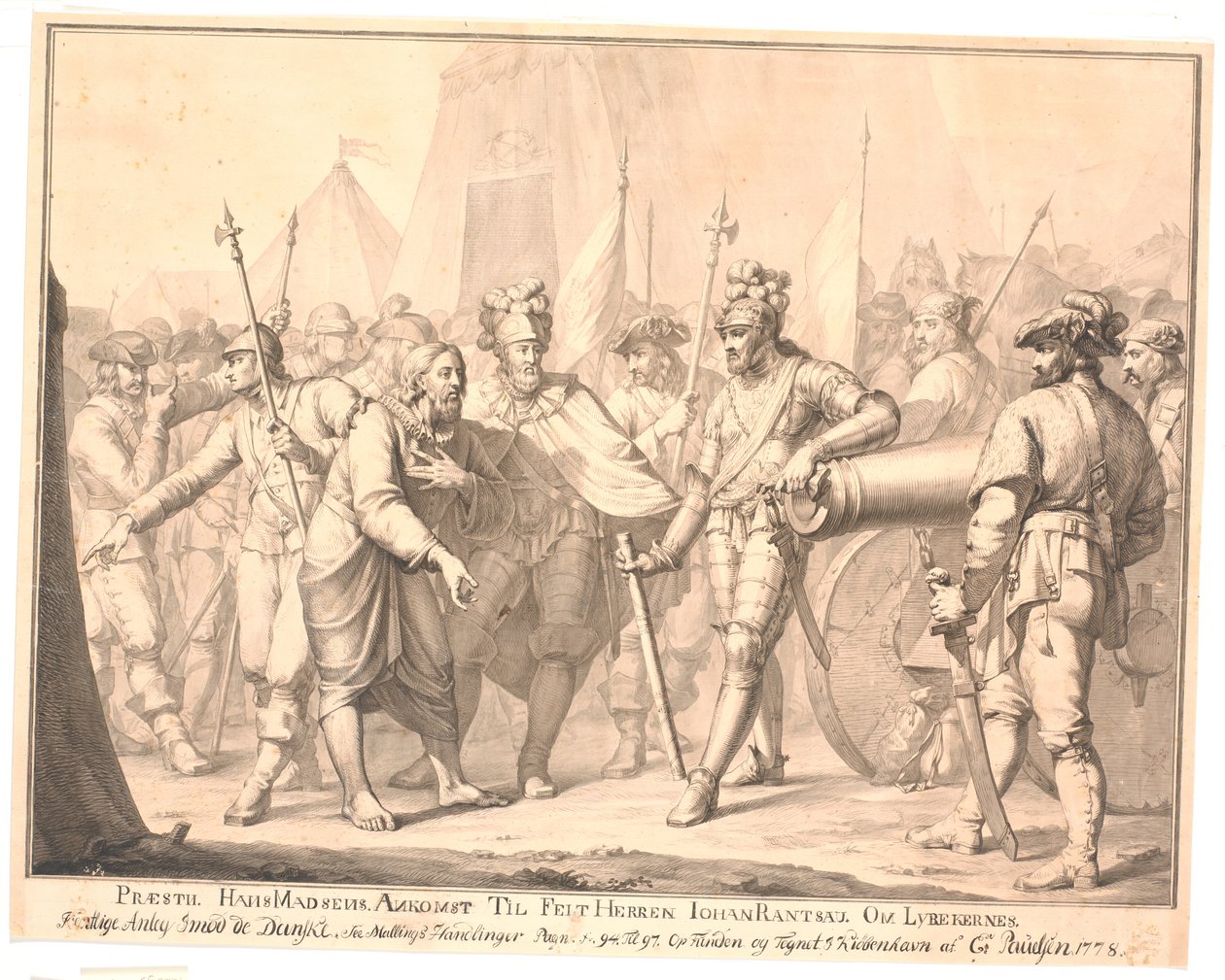 Hans Madsen bei Johan Rantzau von Erik Pauelsen