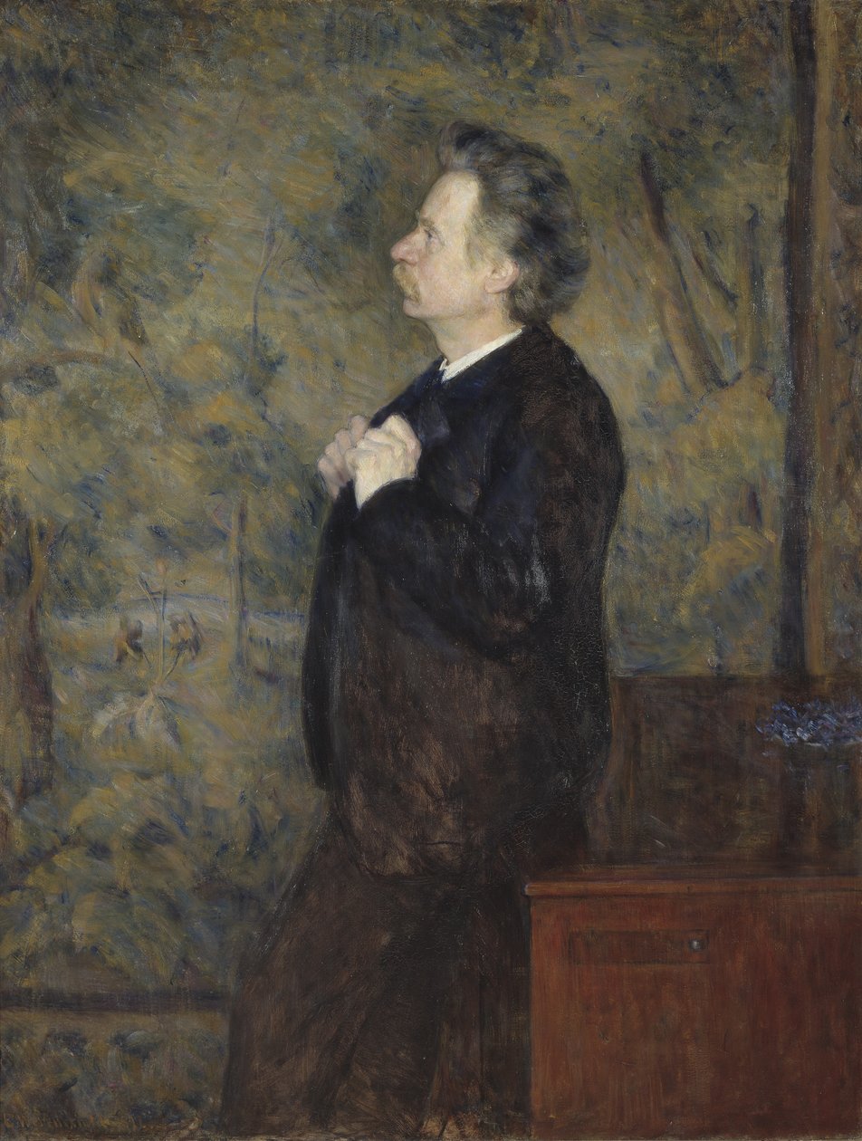 Edvard Grieg, 1892 von Erik Theodor Werenskiold