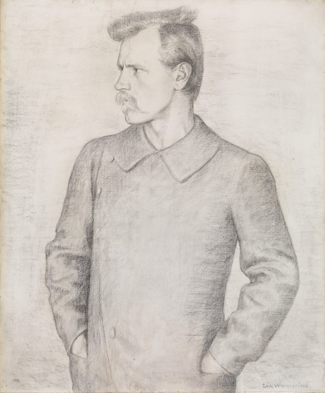 Fridtjof Nansen 1861-1930 von Erik Theodor Werenskiold