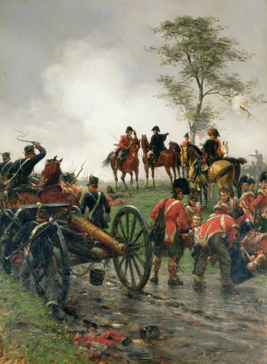 Wellington bei Waterloo, 1886 von Ernest Crofts