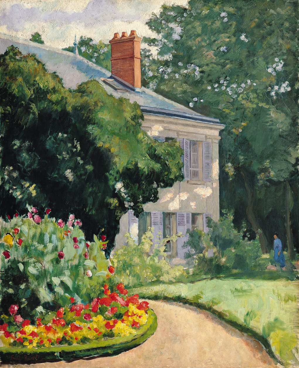 Der Garten in Queue-en-Brie von Ernest Rouart