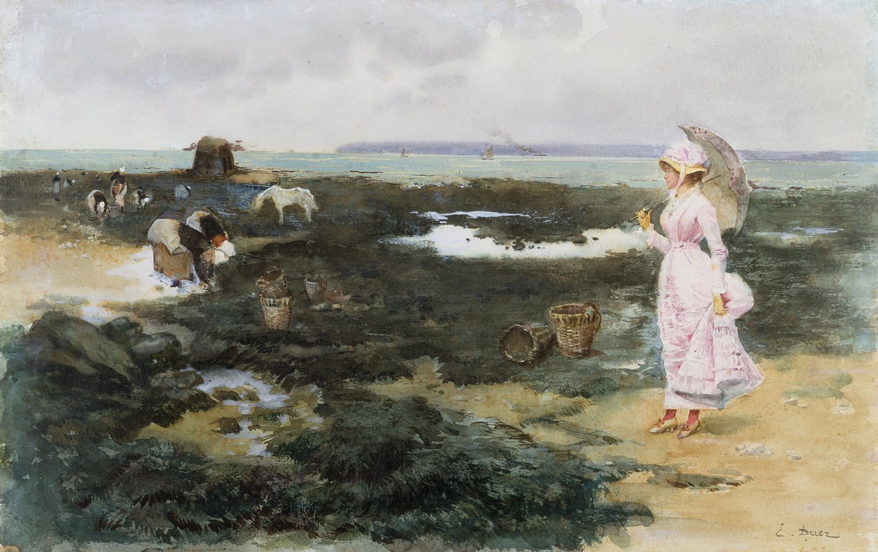 Am Strand von Ernest Ange Duez