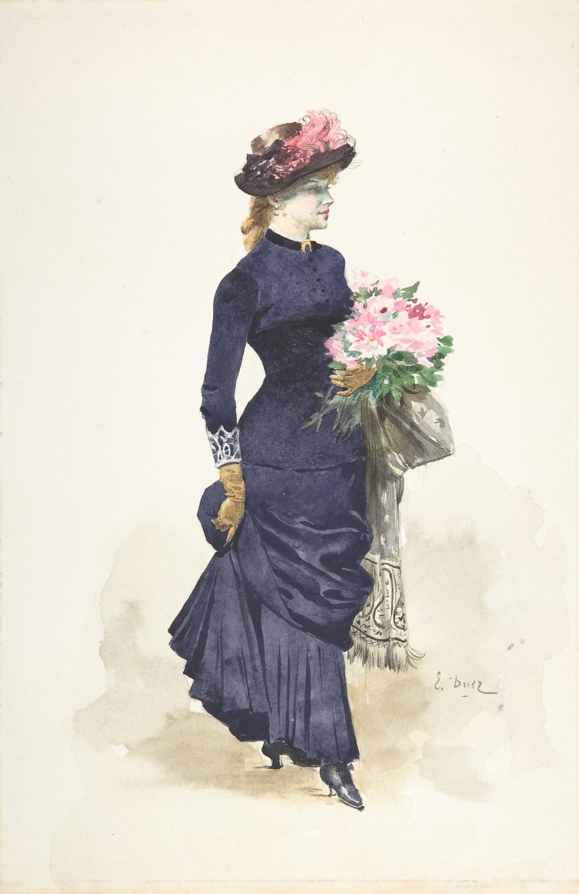 Der Blumenstrauß von Ernest Ange Duez