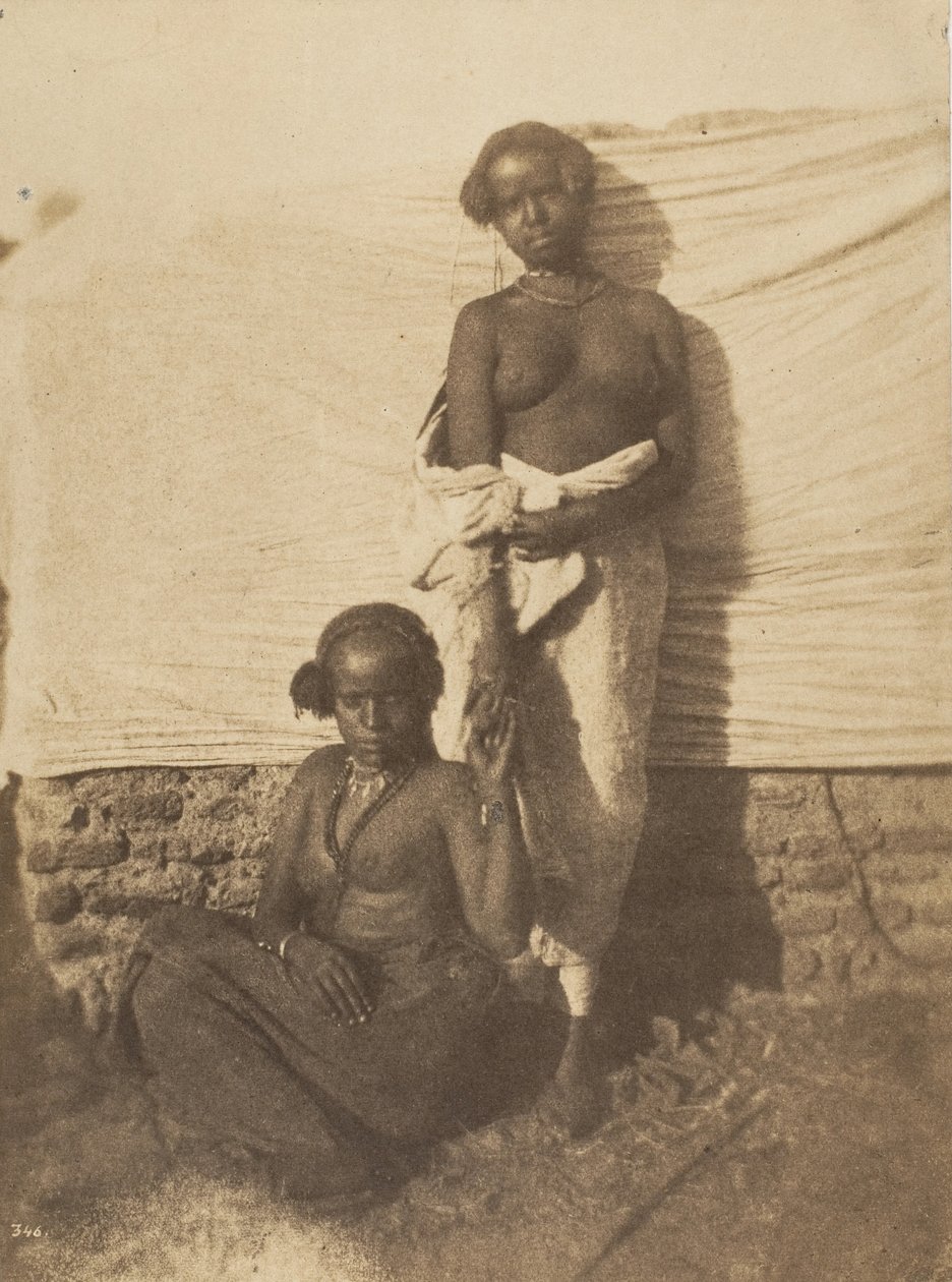 [Zwei Frauen], 1852 von Ernest Benecke