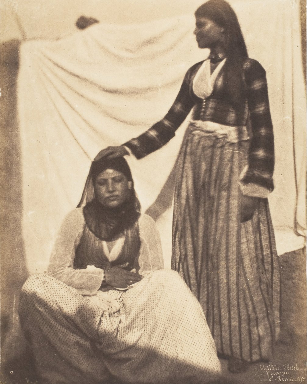 Wassileh und Lhedeh, Ghawagea, 1852 von Ernest Benecke