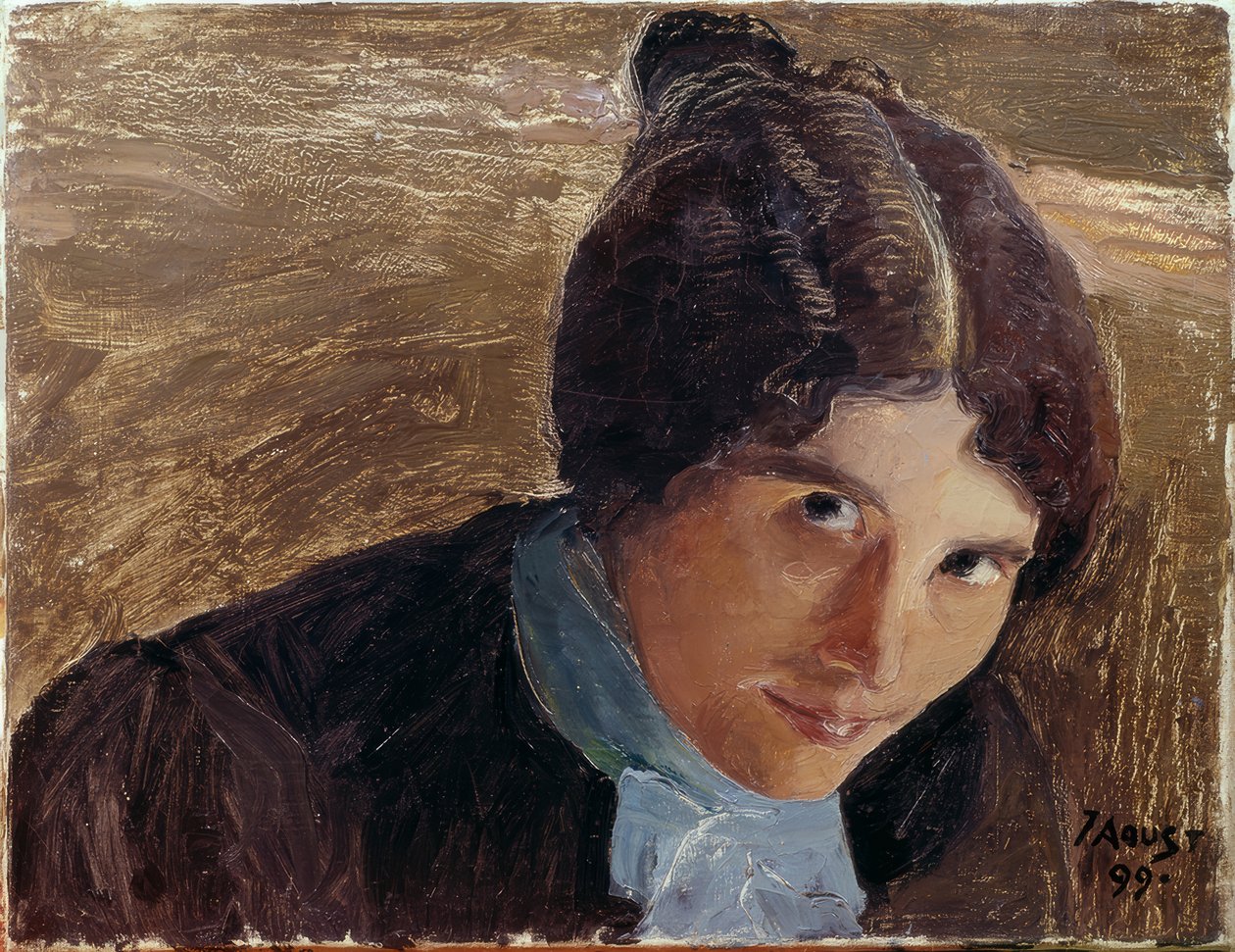 Marguerite Burnat-Provins von Ernest Bieler