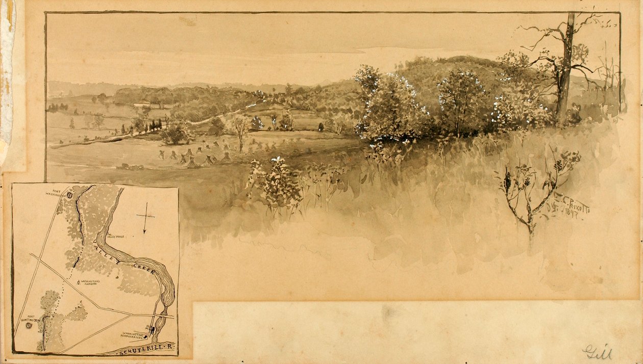 Valley Forge von Ernest C. Peixotto