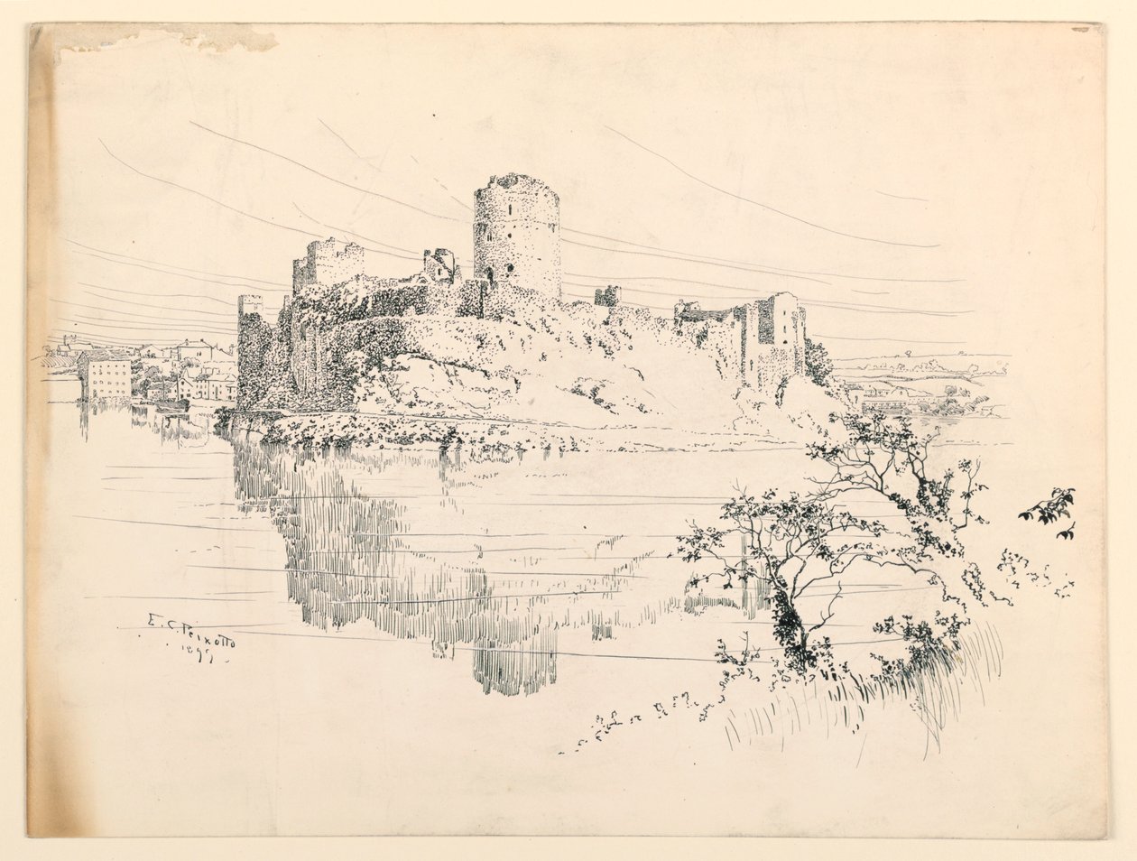 Pembroke Castle von Ernest Clifford Peixotto