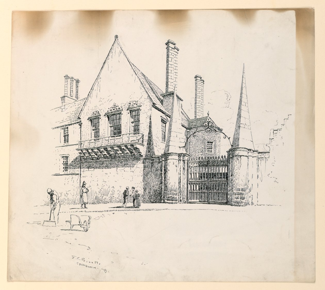 Das Moray House, Edinburgh von Ernest Clifford Peixotto