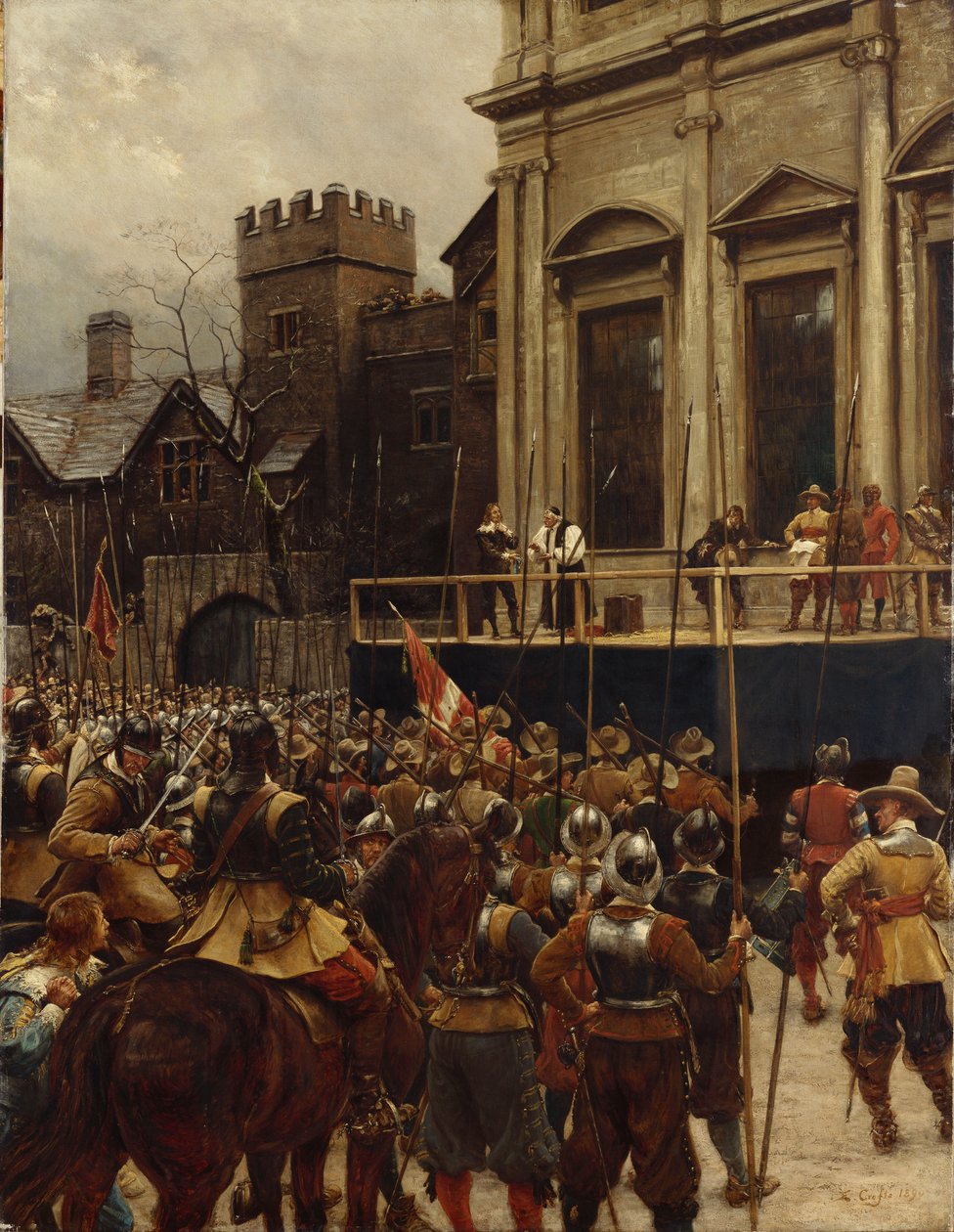 Whitehall, 30. Januar 1649, 1890 von Ernest Crofts