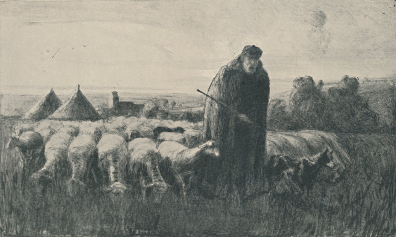 Der Picardie-Schäfer, 1919 von Ernest George Beach