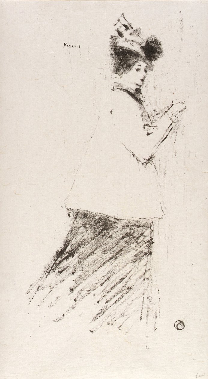 (Junge Frau) von Ernest Haskell