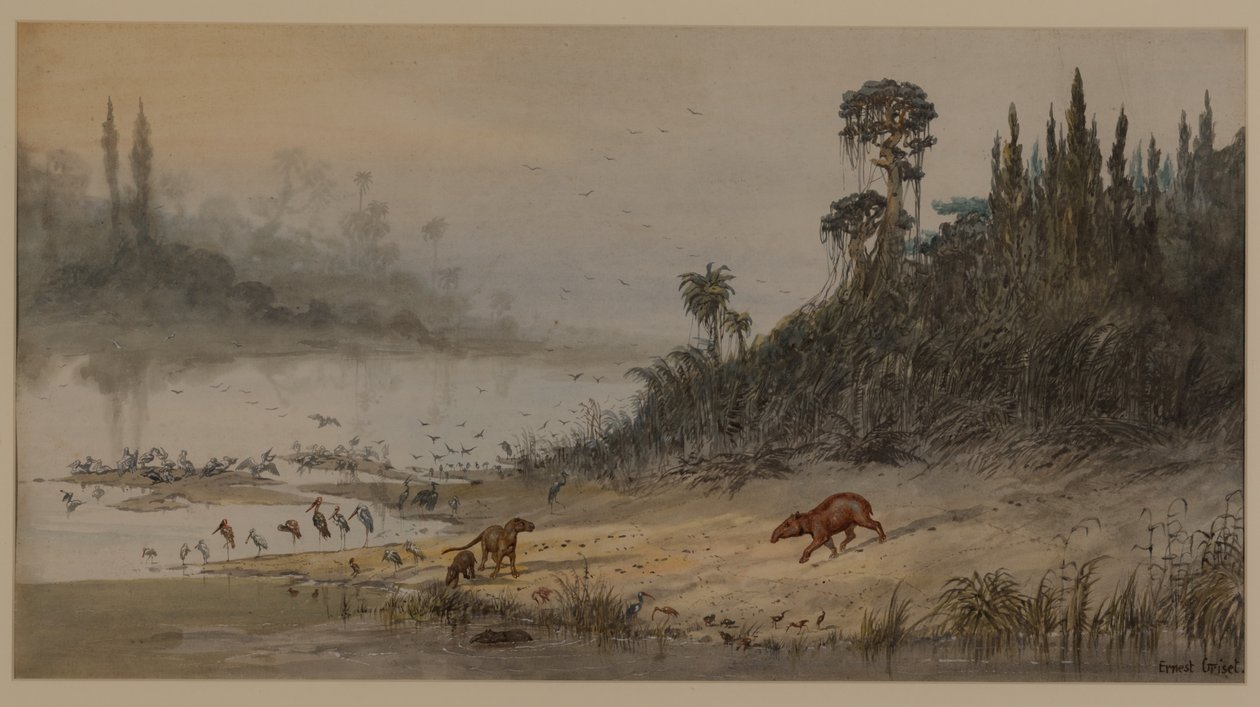 Landschaft, 1871 von Ernest Henry Griset