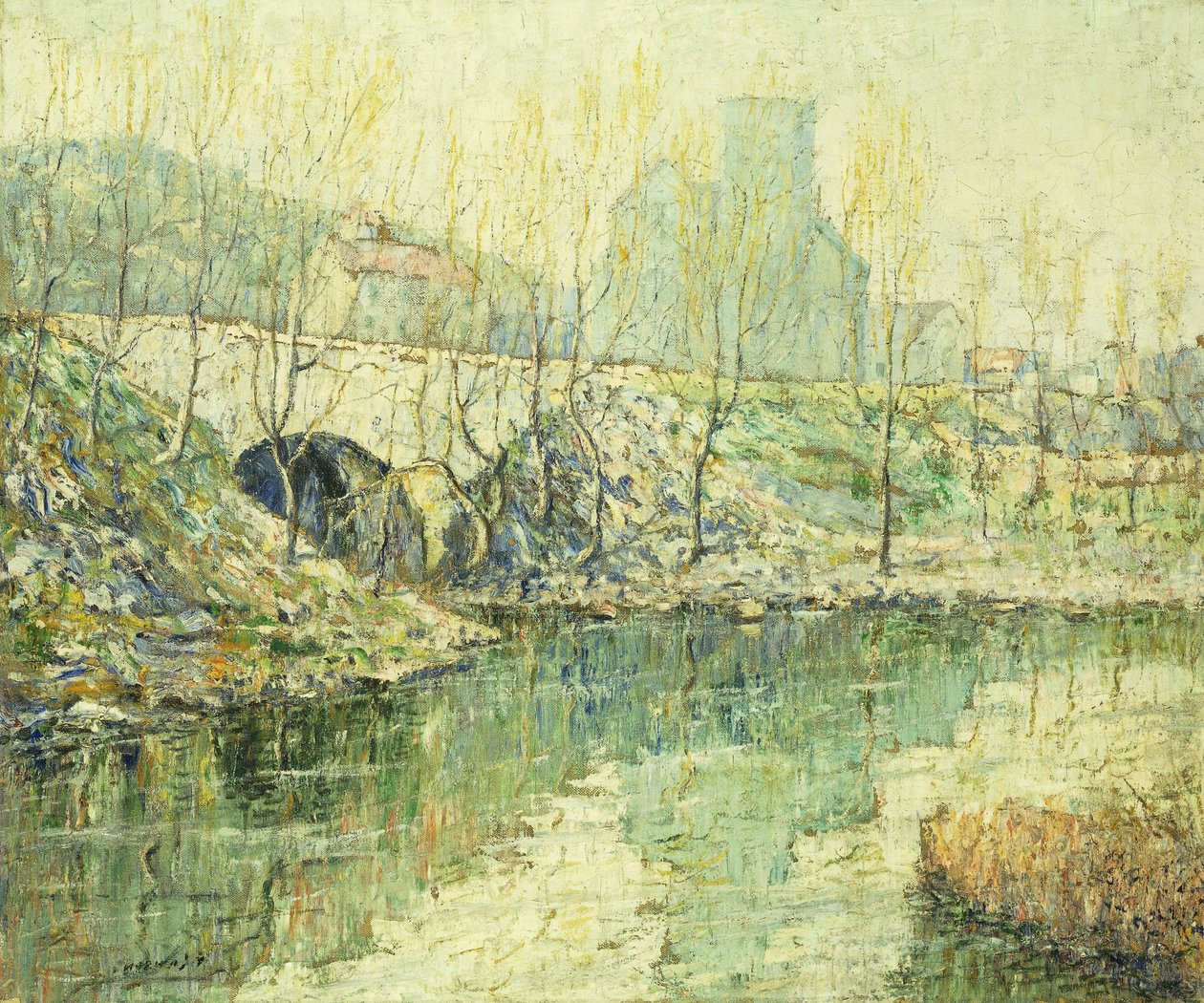 Früher Frühling von Ernest Lawson