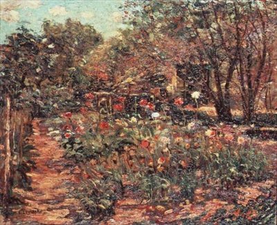 Gartenlandschaft, ca. 1915 von Ernest Lawson