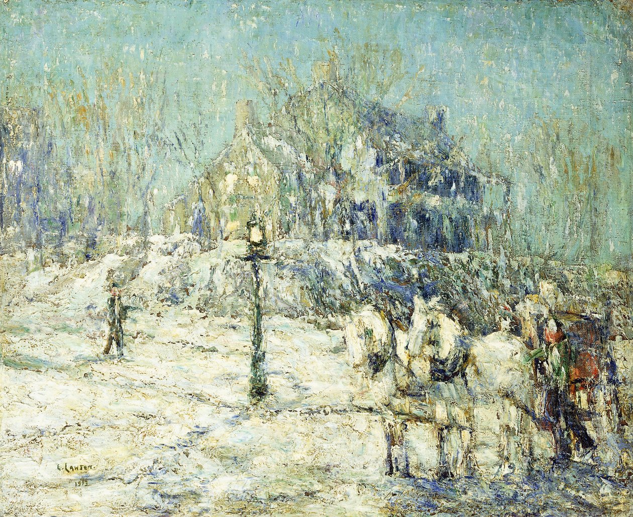 Das Dyckman-Haus von Ernest Lawson