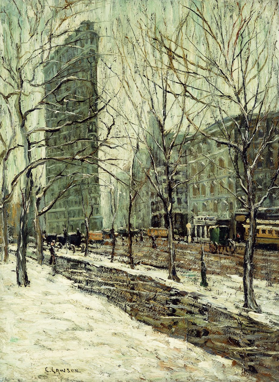 Das Flatiron-Gebäude von Ernest Lawson