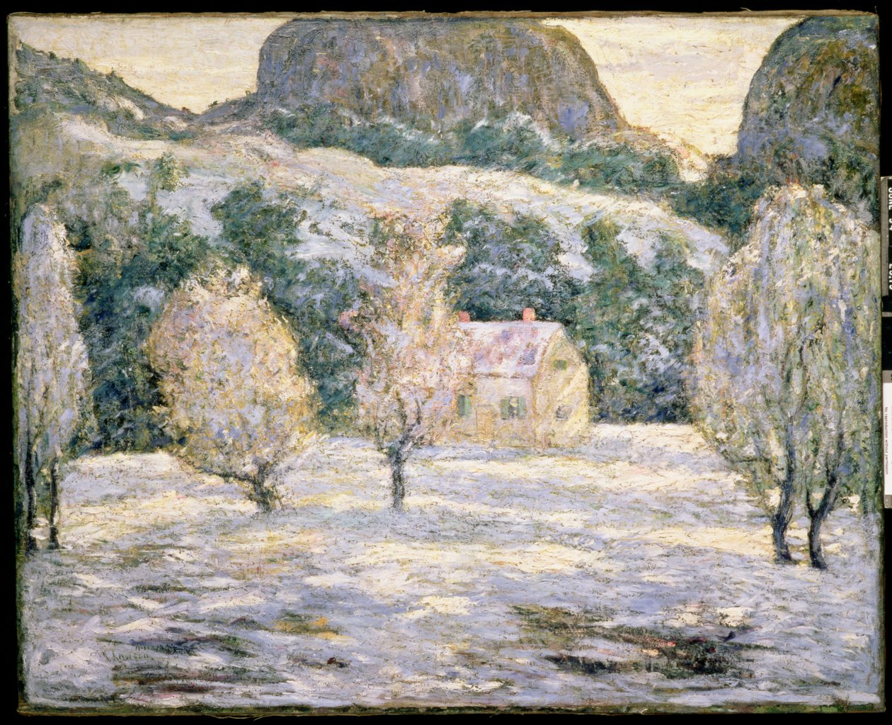 Winter, ca. 1919 von Ernest Lawson