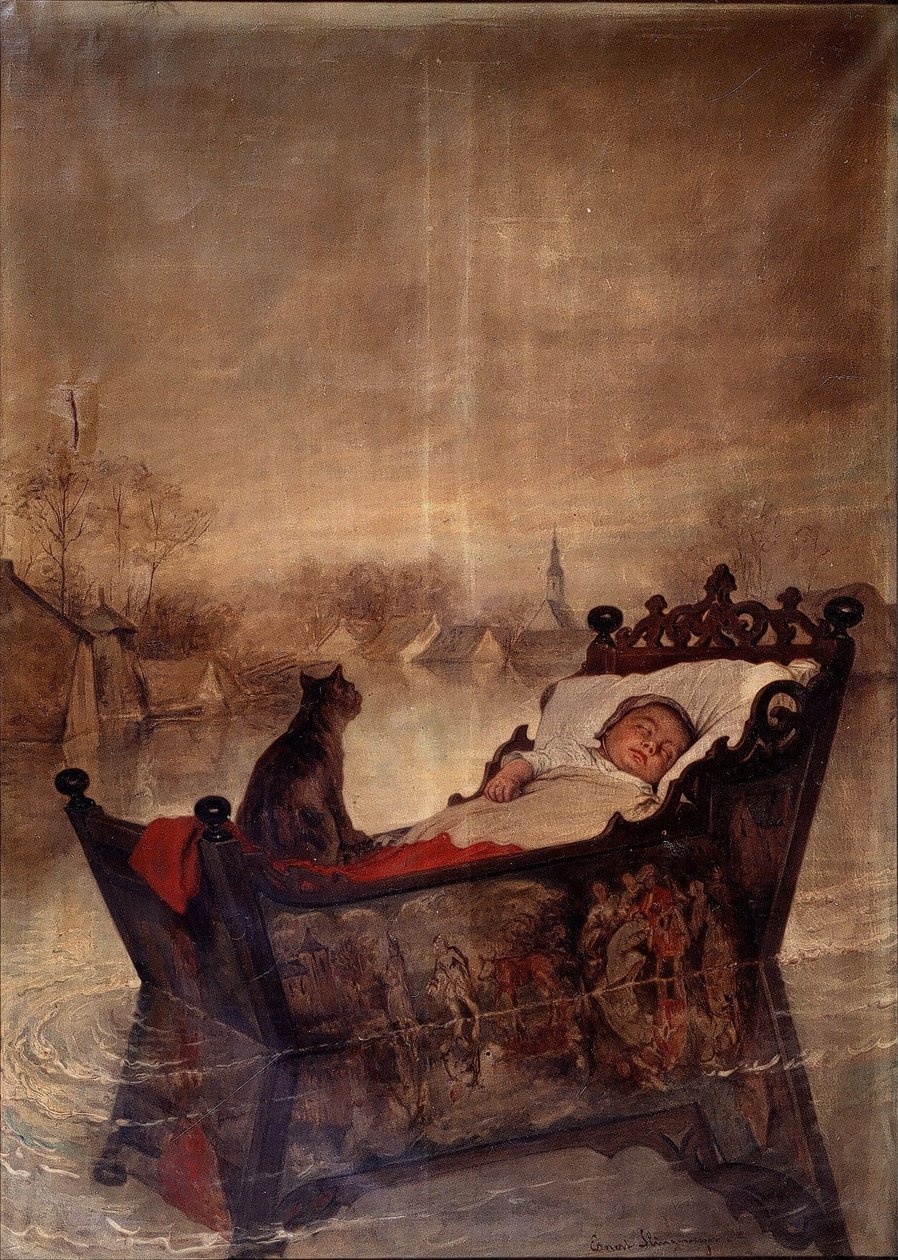 Die Überschwemmung von Ernest Slingeneyer
