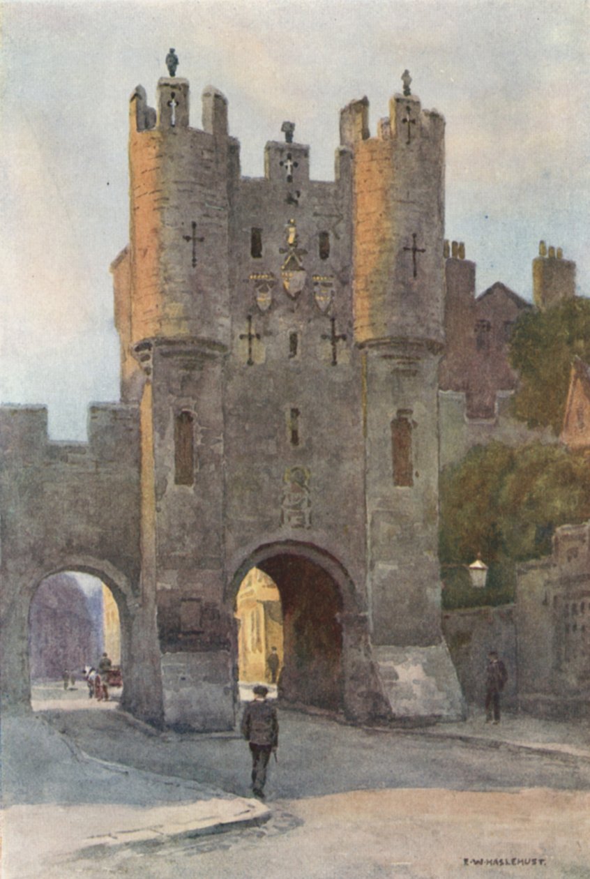 Micklegate Bar von Ernest William Haslehust