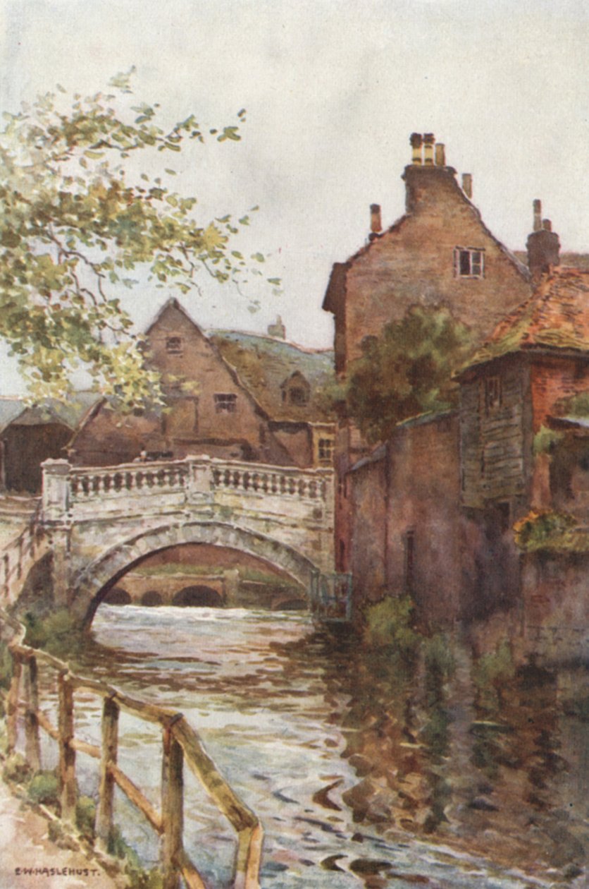 Die Stadtbrücke von Ernest William Haslehust